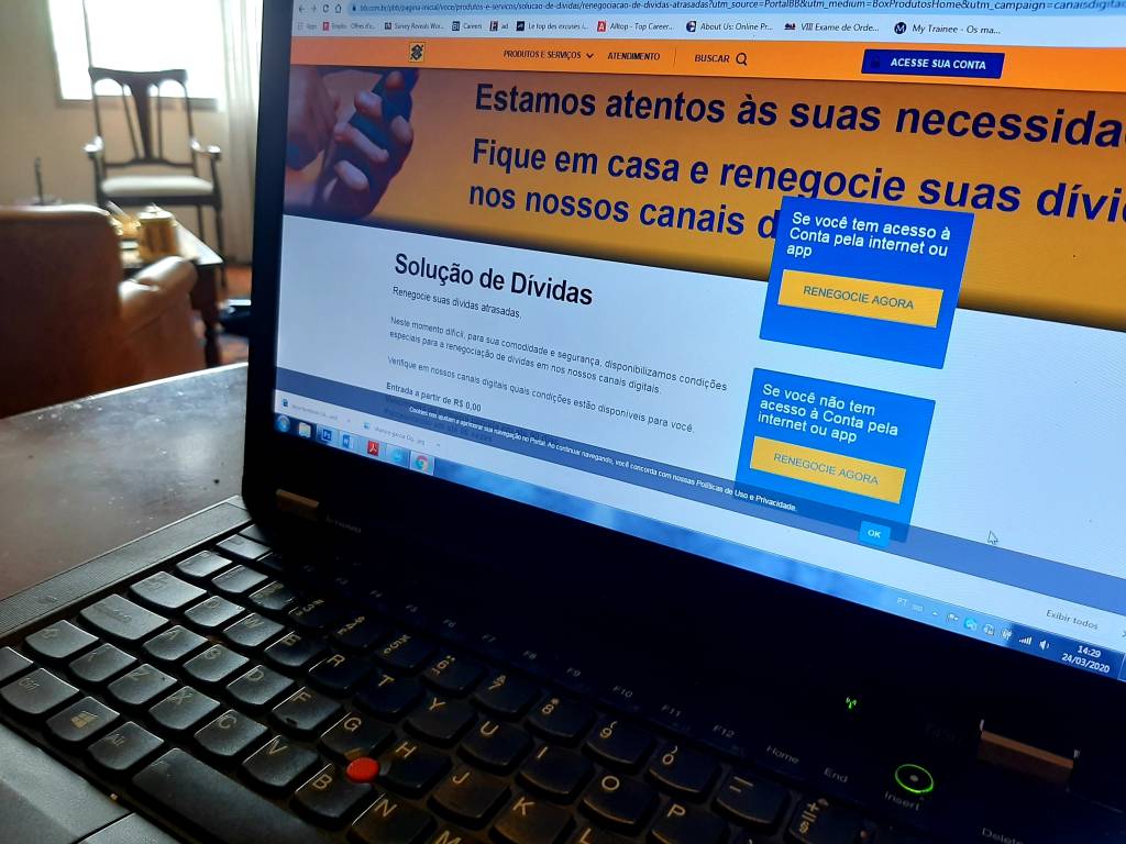 Banco do Brasil site