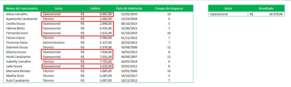 excel6 Planilha de Excel