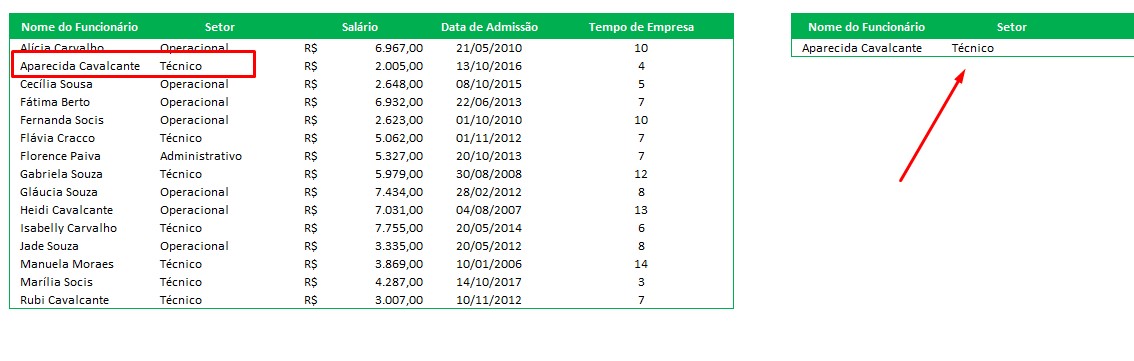 excel8 Planilha de Excel